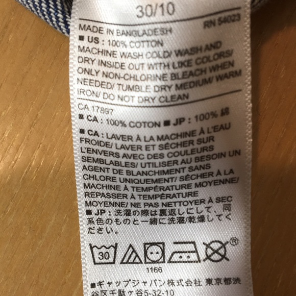 Banana Republic Straight fit rayed bottom capri - Picture 4 of 4